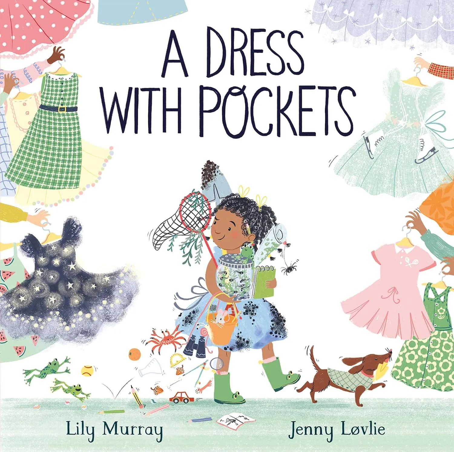 A Dress with Pockets Hardcover  Picture Book, January 10, 2023