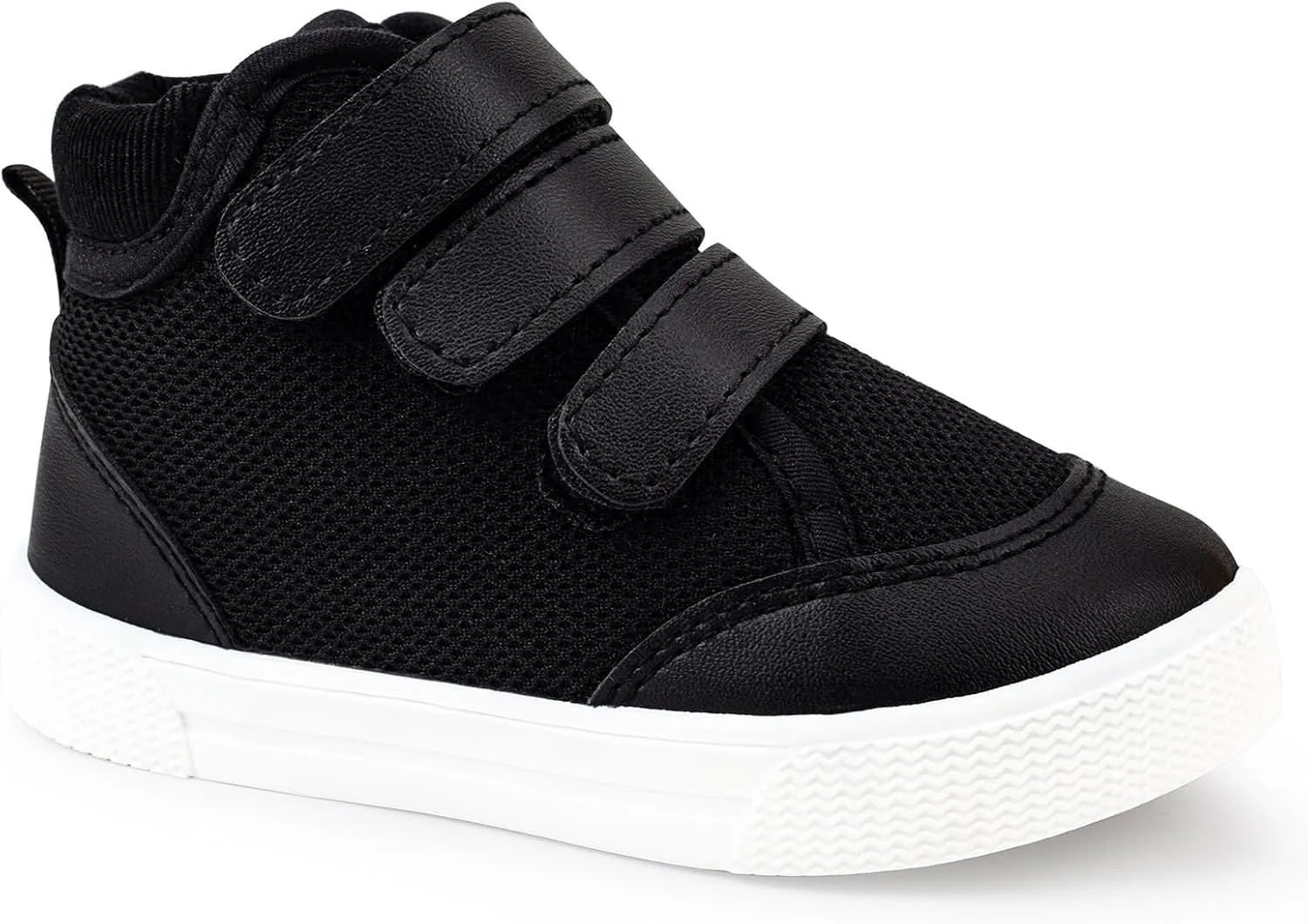 Baby Walking Shoes High-Top Boy Sneakers Lightweight Non Slip Toddler Shoes for 6 9 12 18 24 Months