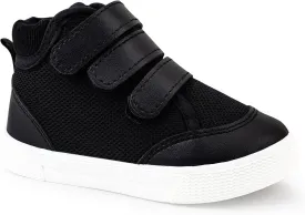 Baby Walking Shoes High-Top Boy Sneakers Lightweight Non Slip Toddler Shoes for 6 9 12 18 24 Months