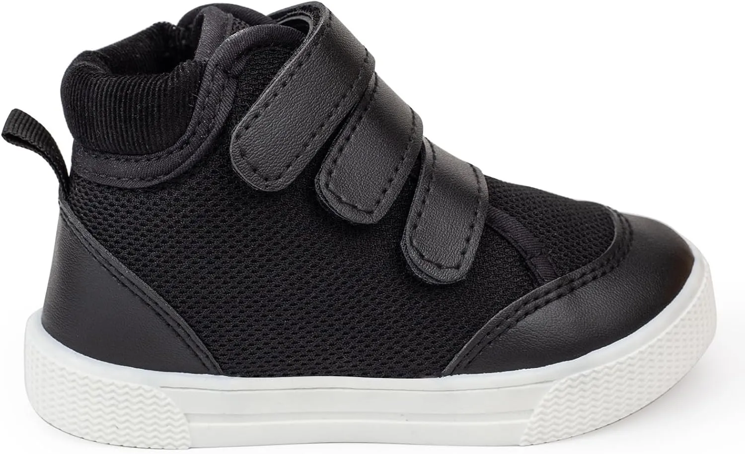 Baby Walking Shoes High-Top Boy Sneakers Lightweight Non Slip Toddler Shoes for 6 9 12 18 24 Months