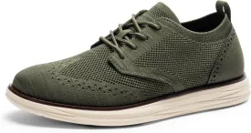 Bruno Marc Men's KnitFlex SmartCraft Mesh Oxfords Sneakers Casual Dress Lace-Up Lightweight Walking Shoes