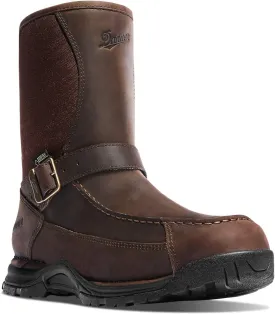 Danner Sharptail 10 Rear-Zip Hunting & Upland Hiking Boots for Men - Waterproof Full-Grain Leather & 900D Nylon with Gore-Tex & Traction Outsole