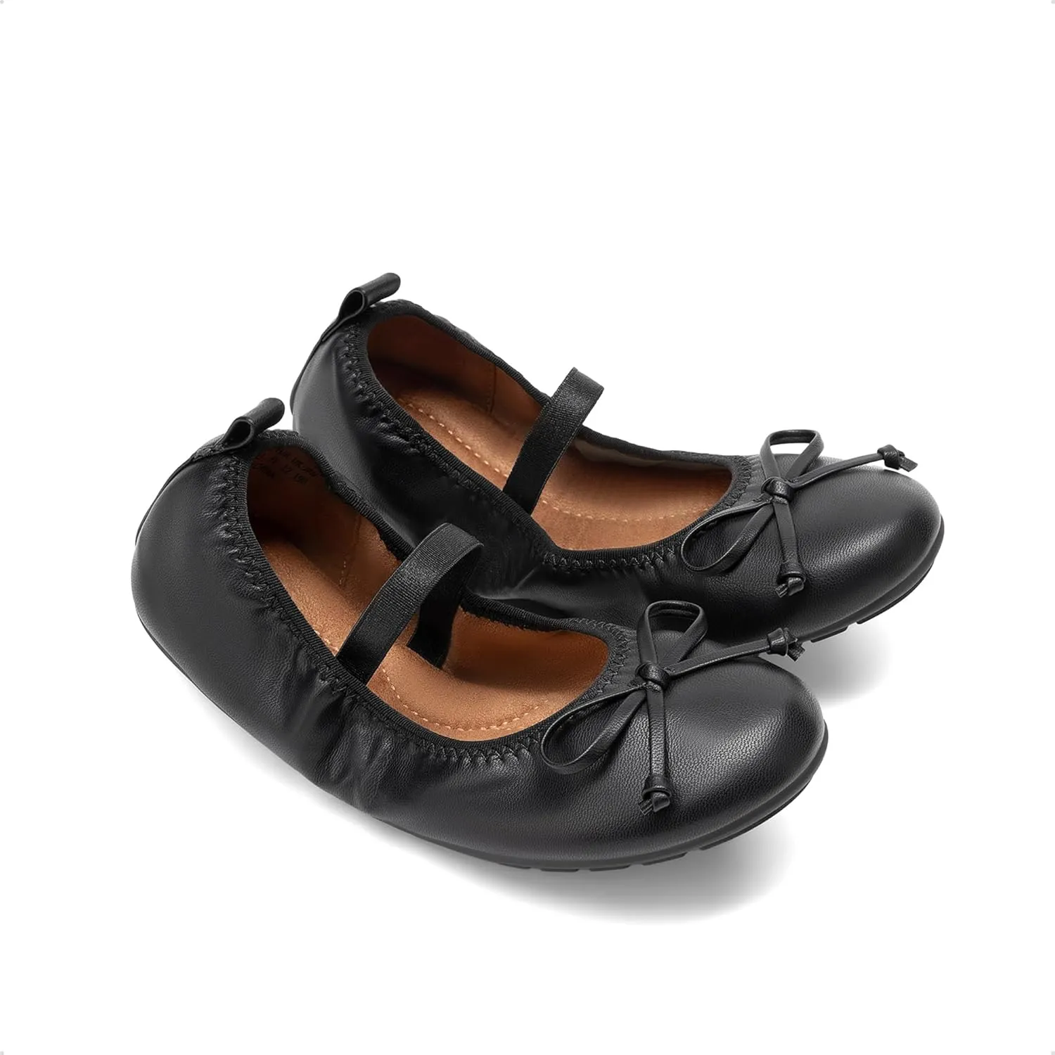 DREAM PAIRS Girls Ballet Flats Dress Shoes Mary Janes Ballerina Shoes