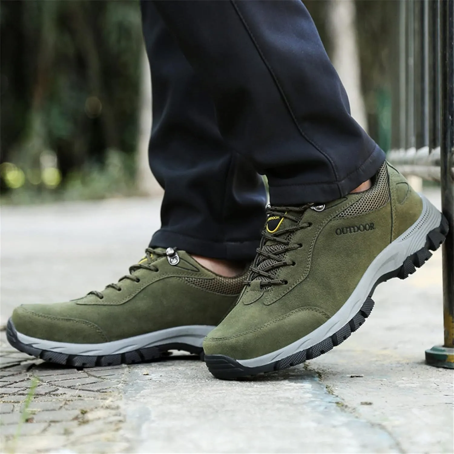 Fashion Orthopedic Sneakers for Men Comfortable Breathable Stretch Canvas Slip On Sneaker Men's Grounded Shoes