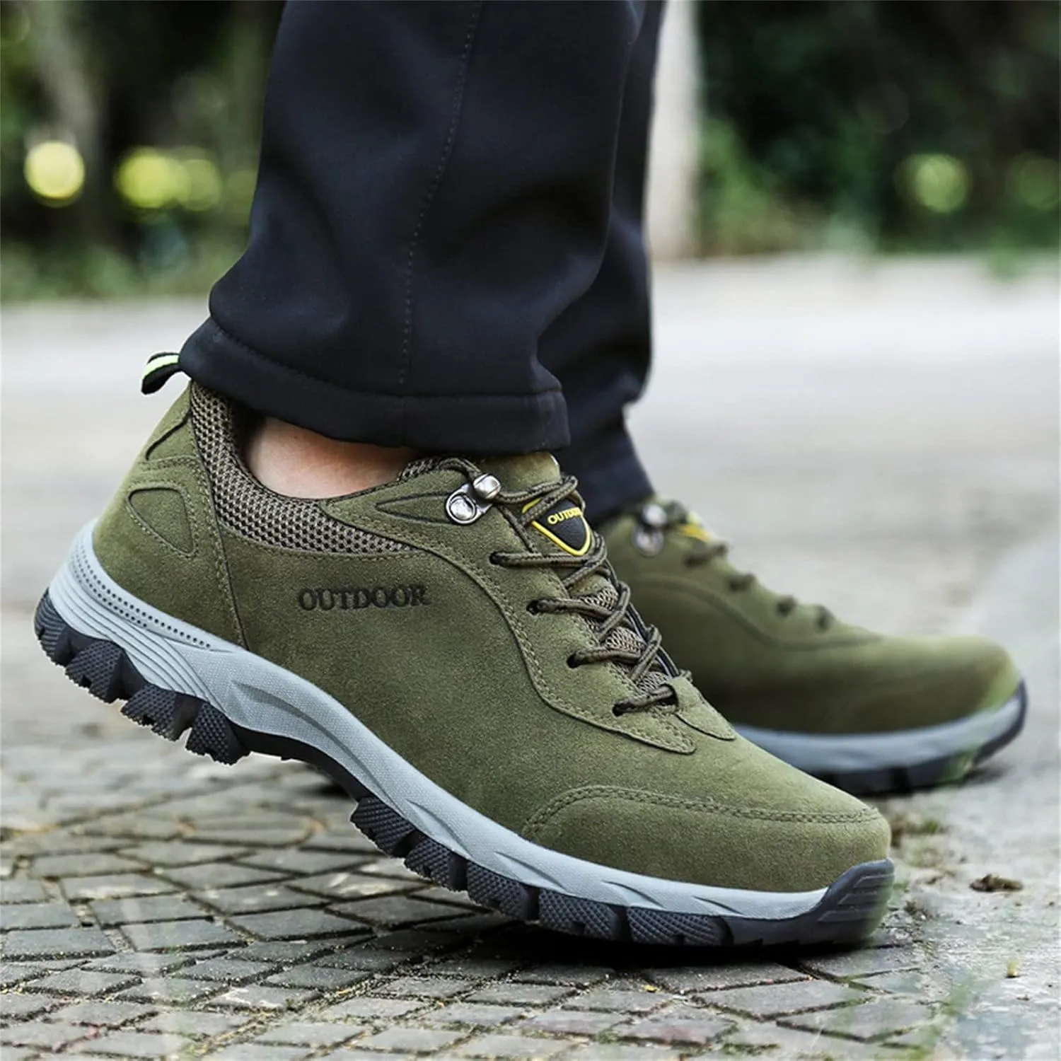 Fashion Orthopedic Sneakers for Men Comfortable Breathable Stretch Canvas Slip On Sneaker Men's Grounded Shoes