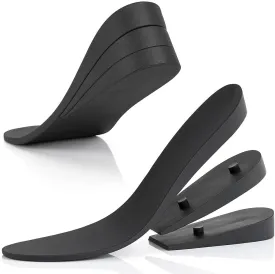 Height Increase Insoles for Men (3 Layers 1" to 3" Inch Boost) Adjustable Heel Lifts (Mens 10-12.5)