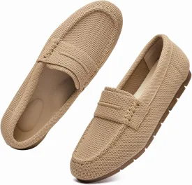Loafers for Women Comfortable Slip on Work Flats Shoes Womens Dressy Casual Walking Shoes
