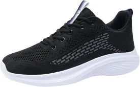 Men's Breathable Mesh Running Shoes Lightweight Breathable Slip On Running Shoe Lightweight Work Shoes for Men