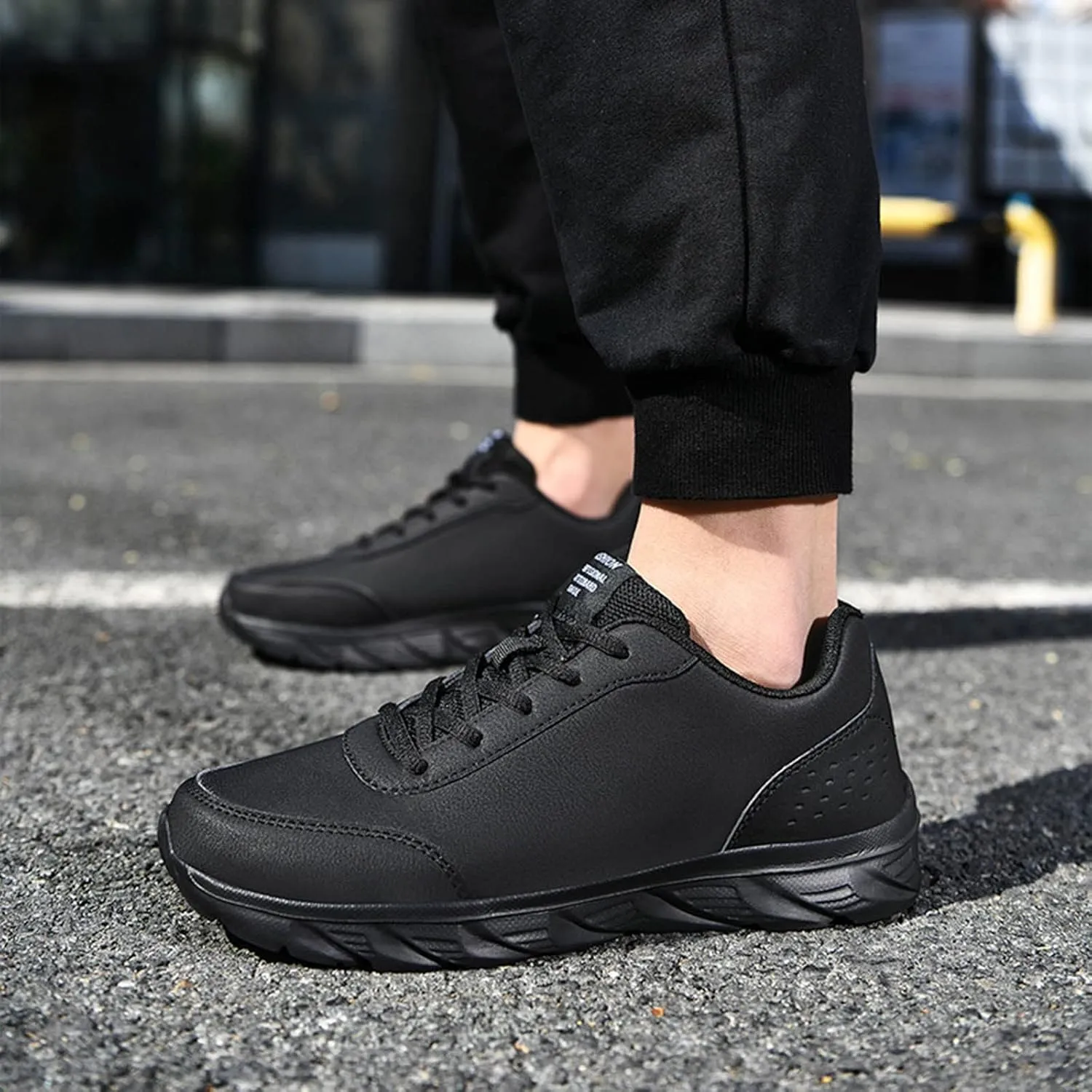 Mens Lightweight Minimalist Shoes Lightweight Breathable Slip on Running Shoe Athletic Fashion Sneakers for Men