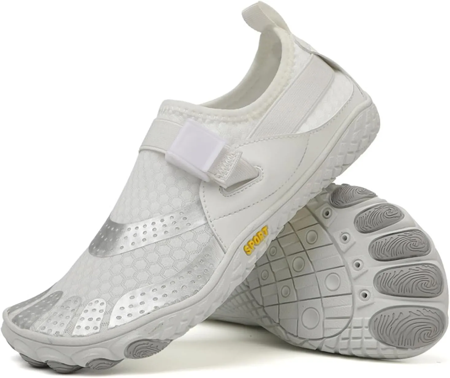 Mens Lightweight Minimalist Shoes Lightweight Breathable Slip On Running Shoe Men's Arch Support Insole Shoes