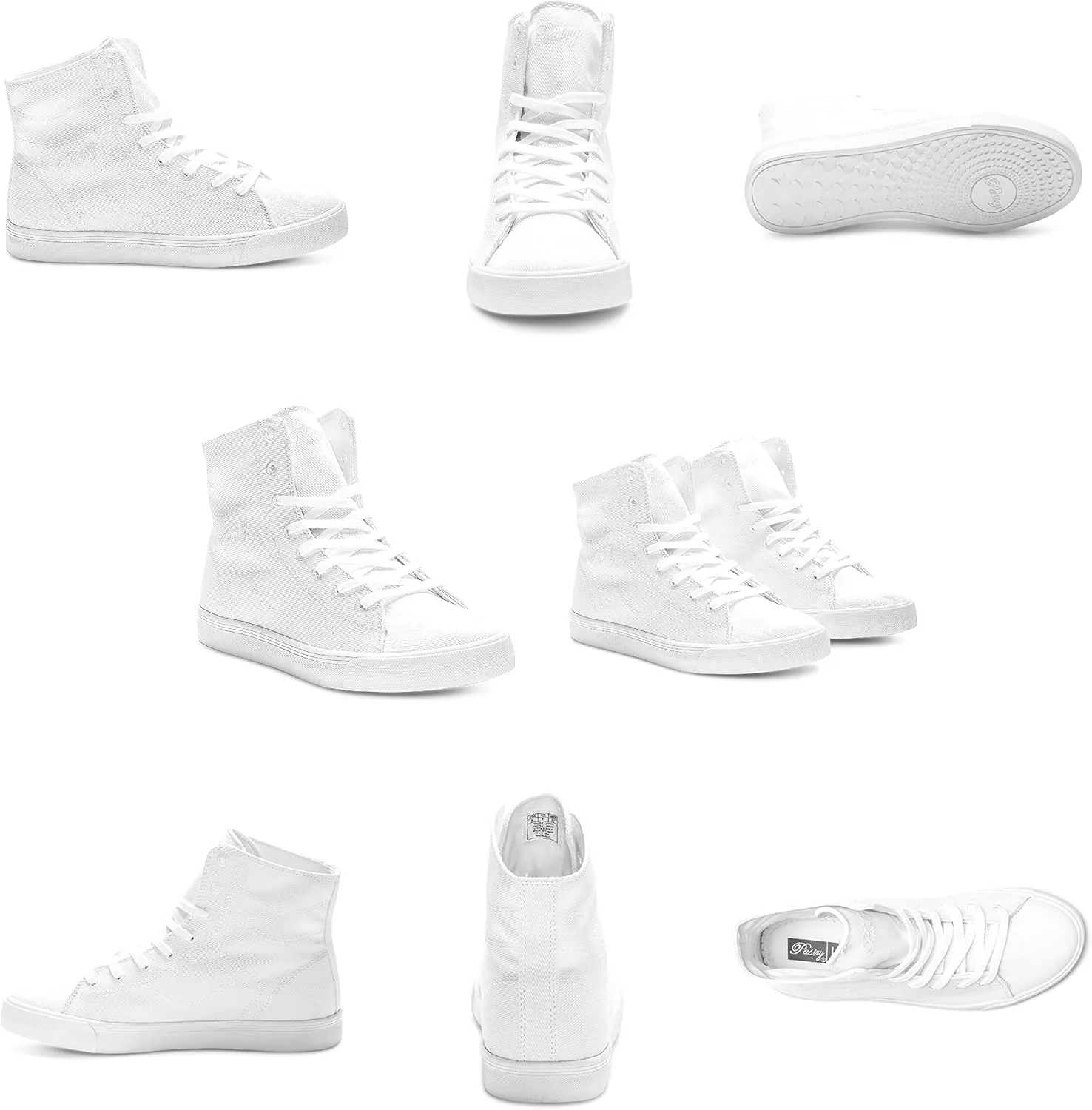 Pastry Unisex High-Top Fashion Sneakers  Cassatta Style