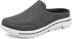 Slip On Mules & Clogs for Womens Mens Light Open Back Shoes Comfort Walking Shoes Breathable Slippers Closed Toe Slides