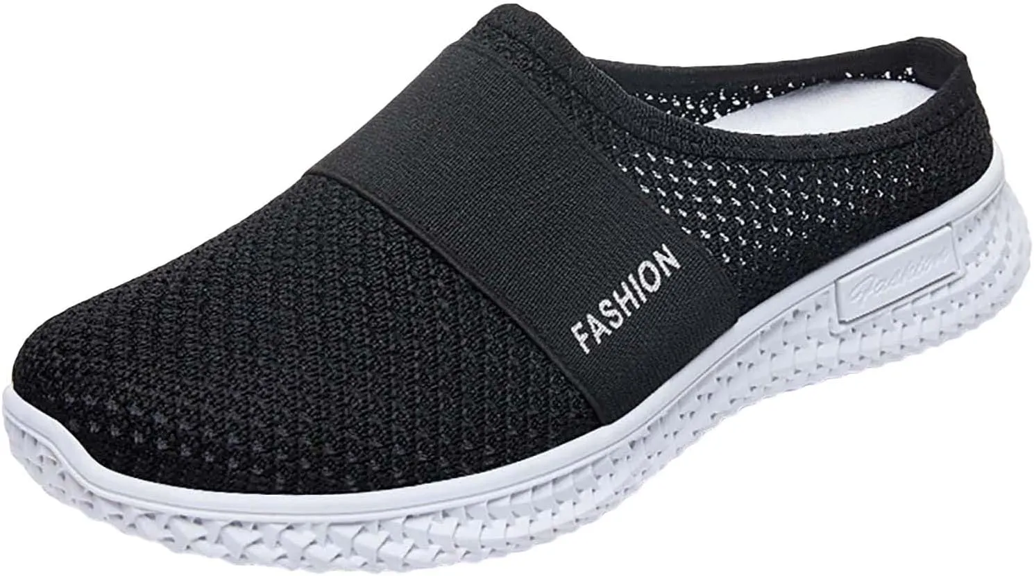 Womens Breathable Mesh Walking Mules Sneakers Non Slip Work Shoes Women Walking Ladies Casual Shoes Fashion Sneakers 2025 White Tennis Shoe White Loafers