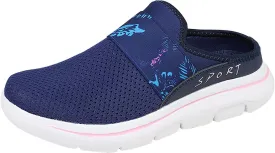 Women's Slip-on Mule Sneakers Lightweight Slip On Shoes Women Wide Width Men Casual Shoes Men's Fashion Sneakers Black Tennis Shoe Trainers Shoe