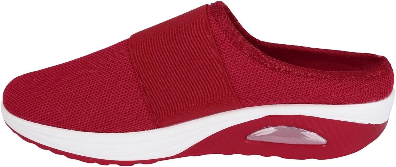 Women's Slip-on Mule Sneakers Lightweight Slip On Shoes Women Wide Width Men Casual Shoes Men's Fashion Sneakers Black Tennis Shoe Trainers Shoe