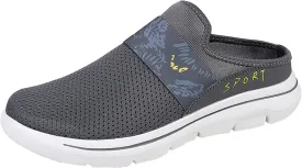 Women's Slip-on Mule Sneakers Lightweight Slip On Shoes Women Wide Width Men Casual Shoes Men's Fashion Sneakers Black Tennis Shoe Trainers Shoe