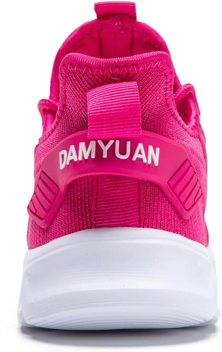 Womens Slip On Sneakers Tennis Shoes Running Sport Workout Walking Fashion Casual