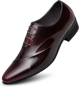 ZRO Men's Lace Up Formal Modern Oxford Dress Shoes